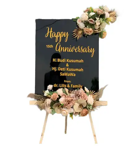 Papan Bunga Akrilik Socah