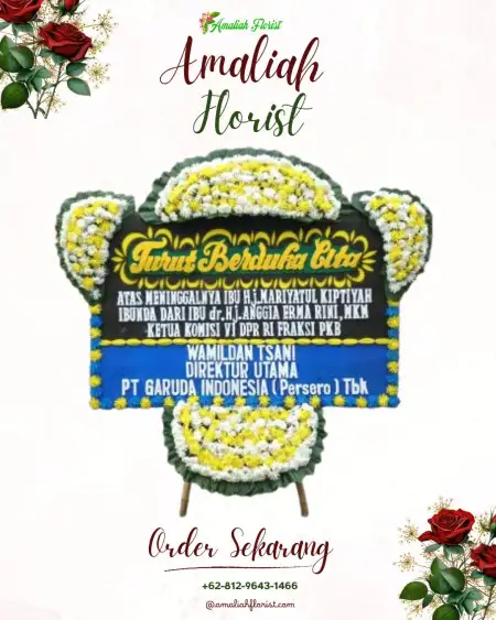 Papan Bunga Duka Socah